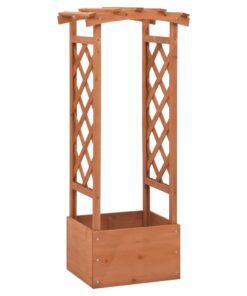 võrega taimekast kaarega 49 x 39 x 117 cm, nulupuit